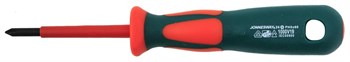 DV13P060 Отвертка стержневая крестовая диэлектрическая, PH0х60 мм DV13P060 - фото 29892