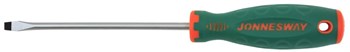 D71S8150 Отвертка стержневая шлицевая ANTI-SLIP GRIP, SL8.0х150 мм D71S8150 - фото 31373