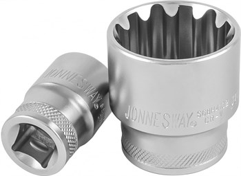 S68H4132 Головка торцевая SUPER TECH 1/2"DR, 32 мм,1-1/4",E40 S68H4132 - фото 31510