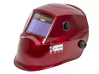 Маска сварщика КЕДР (В РАЗОБР.ВИДЕ) "К-304 PRO", красная 5710