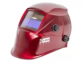 Маска сварщика КЕДР (В РАЗОБР.ВИДЕ) "К-202 PRIME", красная 5719