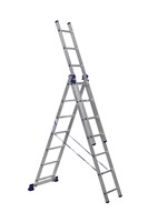 Лестница 3-секционная алюминиевая TOR SC3007 3*7 универсальная 1018185