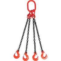 Строп цепной TOR 4СЦ г/п 4,25 т 8,0 м с самозакрывающимися крюками 1018381