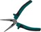 P1216 Длинногубцы изогнутые 45 с двухкомпонентными рукоятками, 160 мм P1216