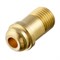 Переходник М16х1,5LH-М12х1,25LH, латунь 4711